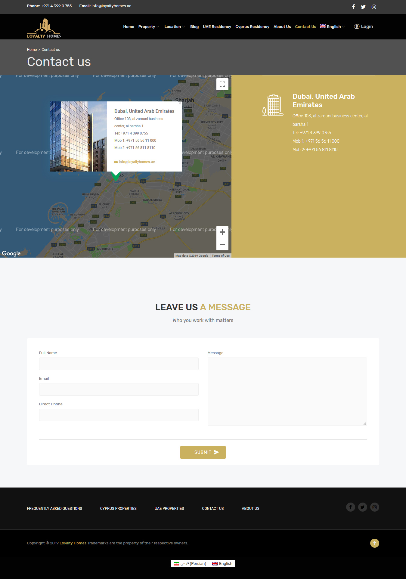 loyaltyhomes-Contact