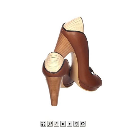 عکاسی ۳۶۰ درجه کفش زنانه