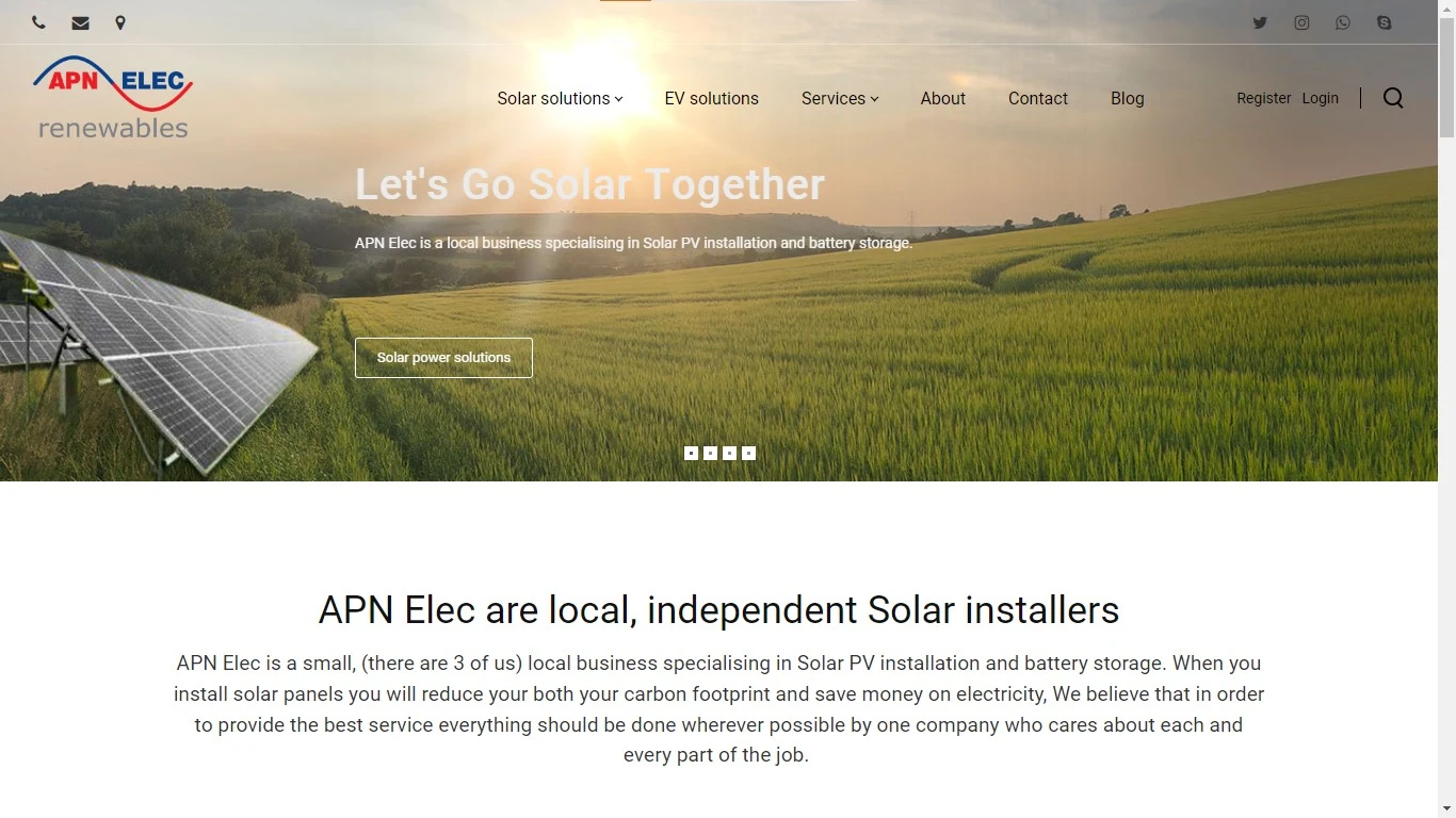 شرکت انرژی سولار APN Elec انگلستان